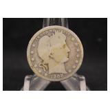 1908-D Silver Liberty Head Morgan Quarter