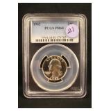1962 PR68 Silver Washington Quarter