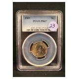1961 PR67 Jefferson Nickel