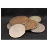 Lot of Very Old Coins Mixed. See Photo