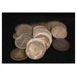 Lot of 40 Mixed Silver Dimes Merc