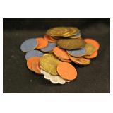 Small Collection of Vintage Tokens