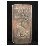 10oz .999 Pure Silver Bar