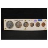 1963 Canada Silver Proof Set In Capital Holder