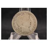1909 Silver Liberty Head Morgan Quarter