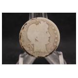 1909-D Silver Liberty Head Morgan Quarter