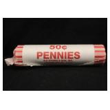 Roll of Pre-1983 Lincoln Cents