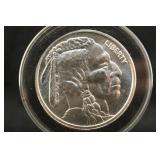 1oz .999 Pure Silver Buffalo Coin