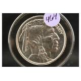 1oz .999 Pure Silver Buffalo Round
