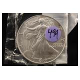 2000 1oz .999 Pure Silver Eagle