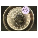 2023 .999 fine Silver Britannia