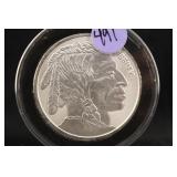 1oz .999 Pure Silver Buffalo Round