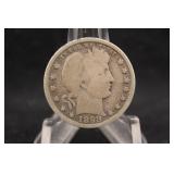 1898 Silver Liberty Head Morgan Quarter