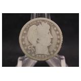 1895-O Silver Liberty Head Morgan Quarter