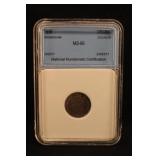 1915 Birmingham 2.5 Decimo Ecuador Coin