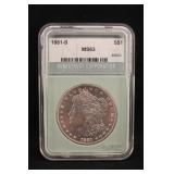 1881-S Certified Morgan Silver Dollar
