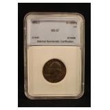1959-D Washington Silver Quarter Certified