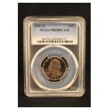 1982-S Proof 68 DCAM Washington Quarter