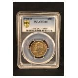 1958-D MS65 PCGS Washington Silver Quarter
