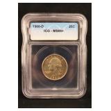 1960-D MS66+ ICG Washington Silver Quarter