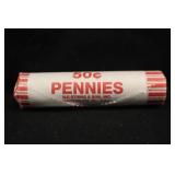 Roll of Pre-33 Lincoln Cents
