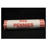 Roll of Pre-33 Lincoln Cents