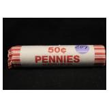 Roll of Pre-33 Lincoln Cents