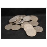 Lot of 28 Mixed Date Liberty V-Nickels
