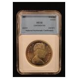 1967 Canada Silver Dollar Confederation Certified