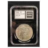 1886-P Certified Morgan Silver Dollar