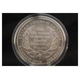 2010 American Veterans Proof Silver Dollar