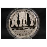 2010 U.S Mint American Veterans Silver Dollar