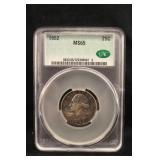 1952 CAC MS65 Washington Silver Quarter