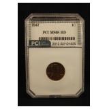 1942-P Certified Lincoln Wheat Cent