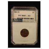 1951-D Certified Lincoln Wheat Cent