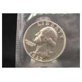 1962 Proof Washington Silver Quarter