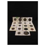 Lot of 18 Mixed Foreign Coins