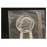 1964 Uncirculated Roosevelt Silver DIme