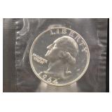 1964 Proof Washington Silver Quarter