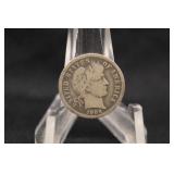 1908 Silver Barber Dime