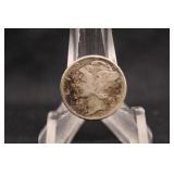 1945 Silver Mercury Dime