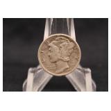 1942-D Silver Mercury Dime