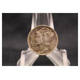 1941 Silver Mercury Dime