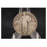 1925 Silver Standing Liberty Quarter