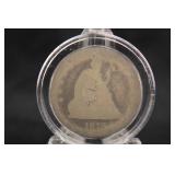 1878 Silver Standing Liberty Quarter