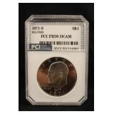 1971-S Certified Eisenhower Silver Dollar