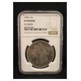 1895-S Certified NGC Morgan Silver Dollar *Key