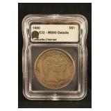 1900 Certified Lafayette Silver Dollar *Scarce
