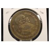1957 Silver Mexico 1 Peso