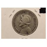 1947 Panama Silver 1/4 Balboa
